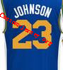 2015-16 New Season #23 Chris Johnson basketball jersey