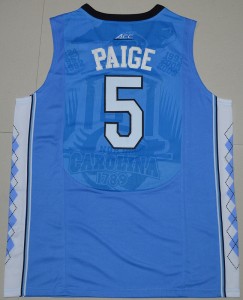 #5 Marcus Paige North Carolina Tar Heels basketball jersey