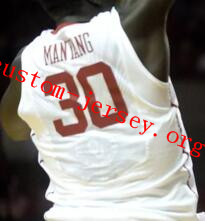 #30 Akolda Manyang oklahoma jersey red, white