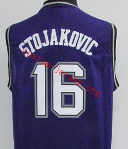 Peja Stojakovic throwback basketball jersey 