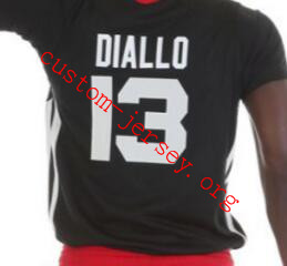 #13 Cheick Diallo mcdonald's all american basketball jersey black