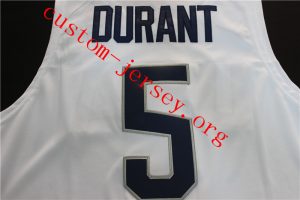 #5 kevin durant 2016 USA basketball dream team jersey white