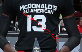 #13 Cheick Diallo mcdonald's all american basketball jersey black