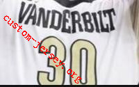 #30 Damian Jones  Vanderbilt center basketball jersey