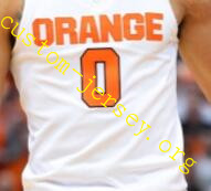 #0 michael gbinije syracuse basketball jersey orange,white