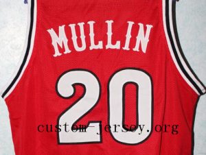 CHRIS MULLIN #20 ST JOHN'S UNIVERSITY REDMEN JERSEY NEW SEWN