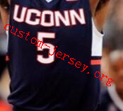 #5 Daniel Hamilton UConn basketball jersey navy blue,white