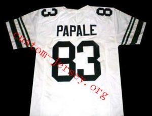 #83 VINCE PAPALE INVINCIBLE MOVIE Jersey green,white