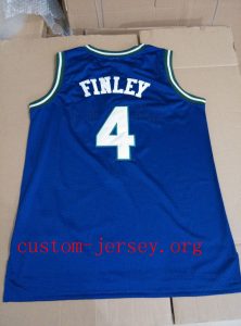 #4 Michael Finley basketball jersey