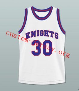 Stephen Curry Charlotte Christian High School Knights White Basketball Jersey