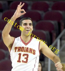 custom Samer Dhillon USC Trojans basketball jersey