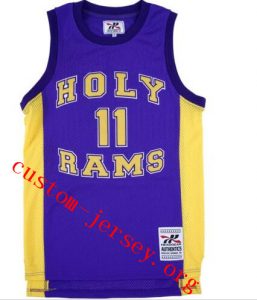 #2 John Wall holy rams high school jersey purple