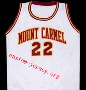 #22 Donovan McNabb Mount Carmel High School jersey