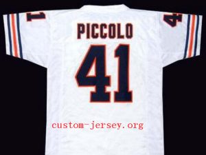 CUSTOM #41 PICCOLO BRIAN'S SONG MOVIE JERSEY  NEW SEWN QUALITY 