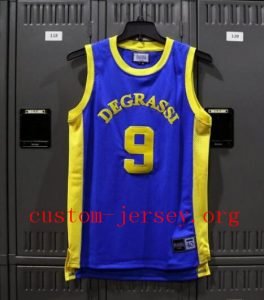 Custom DEGRASSI H.S. Basketball JERSEY