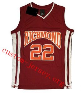 #22 Timo Cruz Richmond High Coach Carter Movie Basketball Stitched Jersey