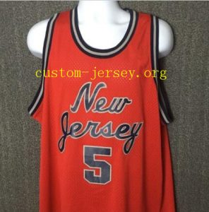 #5 Jason Kidd  New Jersey Nets Throwback Classic jersey