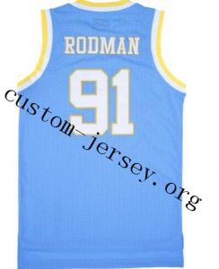 custom #91 Dennis Rodman Oak Cliff jersey