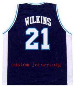 Dominique Wilkins Washington Pam-Pack  jersey