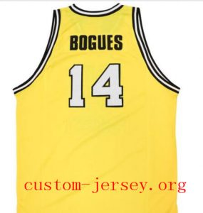 #14 Muggsy Bogues Wake Forest Custom College Basketball Jersey