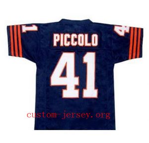 CUSTOM #41 PICCOLO BRIAN'S SONG MOVIE JERSEY  NEW SEWN QUALITY 