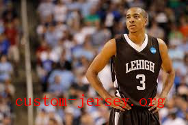 #3 C.J. McCollum Lehigh NCAA Basketball jersey black, white