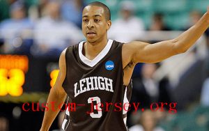 #3 C.J. McCollum Lehigh NCAA Basketball jersey black, white
