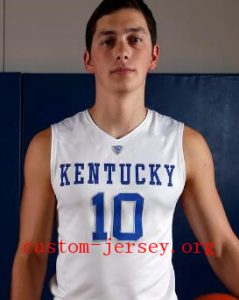  Jonny David Kentucky jersey blue,white