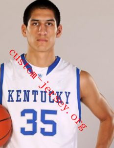 #35 Derek Willis Kentucky jersey blue ,white