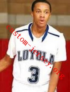 #3 Parker Jackson-Cartwright LOYOLA basketball jersey