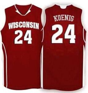 Bronson Koenig Wisconsin jersey