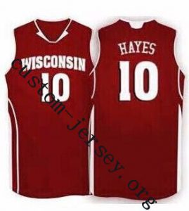 Nigel Hayes Wisconsin jersey