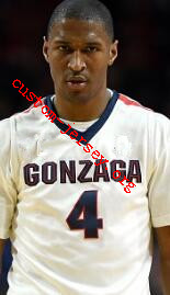#4 Jordan Matthews Gonzaga jersey navy blue,white