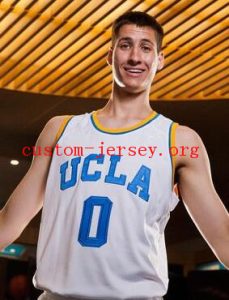 #0 Alex Olesinski ucla jersey blue,white