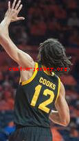 #12 Xavier Cooks Winthrop  jersey black,white