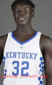 #32 Wenyen Gabriel Kentucky jersey blue,white