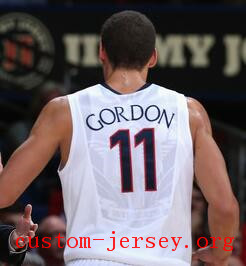 #11 Aaron Gordon Arizona jersey red,navy blue,white