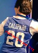 #20 Brad Calipari Kentucky jersey blue,white