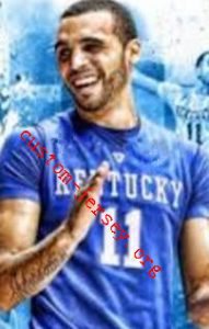 #11 Mychal Mulder Kentucky jersey blue,white