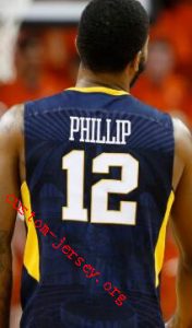 Tarik Phillip West Virginia jersey 