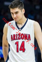 #14 Dusan Ristic Arizona Wildcats jersey blue,red,navy blue