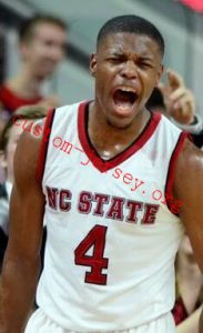#4 dennis smith jr nc state jersey red,white