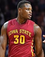 #30 deonte burton iowa state jersey yellow,red,white