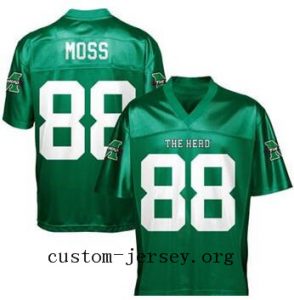 randy moss Marshall Thundering Herd  University football jersey