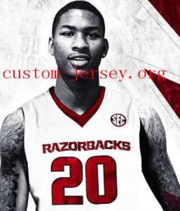 Darious Hall Arkansas jersey