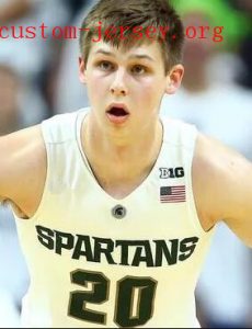 Matt McQuaid Michigan State jersey