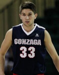 Killian Tillie gonzaga bulldogs jersey