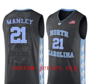 Sterling Manley UNC Tar Heels jersey