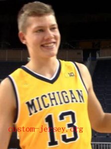 Moritz Wagner Michigan Wolverines jersey