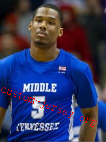 Nick King Middle Tennessee Blue Raiders jersey